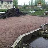 дренаж в садовом участке