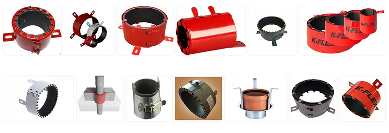 Самосрабатывающие противопожарные муфты