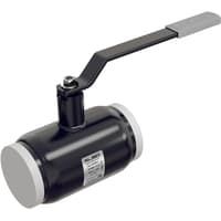 Краны шаровые стальные резьбовые КШ.М рукоятка ALSO