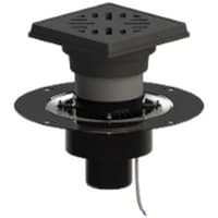 Трапы дворовые регулируемые с прижимным фланцем вертикальные