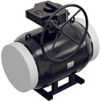 Краны шаровые стальные под сварку КШ.П.Р под редуктор ALSO