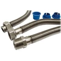 Подводка гибкая для газа нерж. сталь сильфон 1/2" г/г