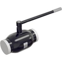 Краны шаровые стальные под сварку КШ.П. рукоятка ALSO