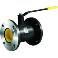 Краны стальные шаровые фланцевые полнопроходные КШ.Ц.Ф рукоятка LD