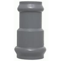 Патрубки НПВХ переходные двухраструбные