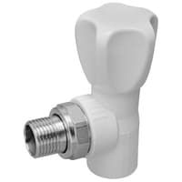 Краны PPRC для радиаторов, прямые и угловые
