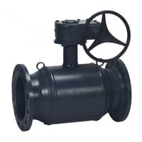 Краны стальные шаровые фланцевые JIP-FF Premium редуктор DANFOSS