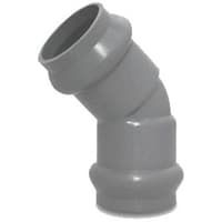 Отводы НПВХ напорные двухраструбные