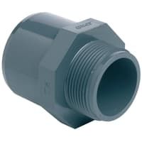 Двойной адаптер НР НПВХ (PVC-U)