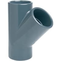 Тройник 45° НПВХ (PVC-U)