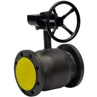 Краны стальные шаровые фланцевые полнопроходные КШТ 61.113 ISO-фл редуктор Broen Ballomax