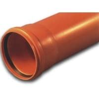 Трубы ПВХ канализационные раструбные