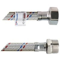 Подводка гибкая для воды латунь 1/2" г/ш