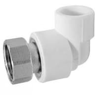 Угольники PPRC с накидной гайкой