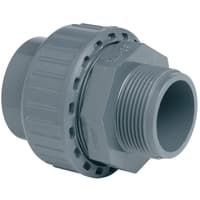 Муфта переходная разборная НР НПВХ (PVC-U)