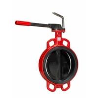 Затворы дисковые поворотные ЗПТС Гранвэл Ду32-150 с рукояткой диск чугун ADL