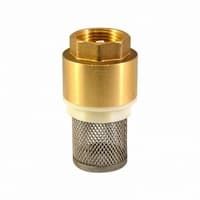 Клапаны обратные осевые резьбовые с сеткой STM