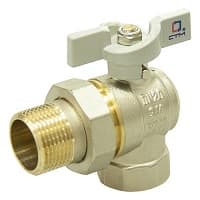 Краны шаровые угловые