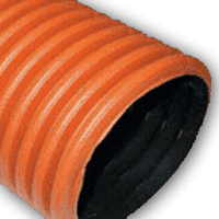 Трубы дренажные двухслойные SN8 в отрезках